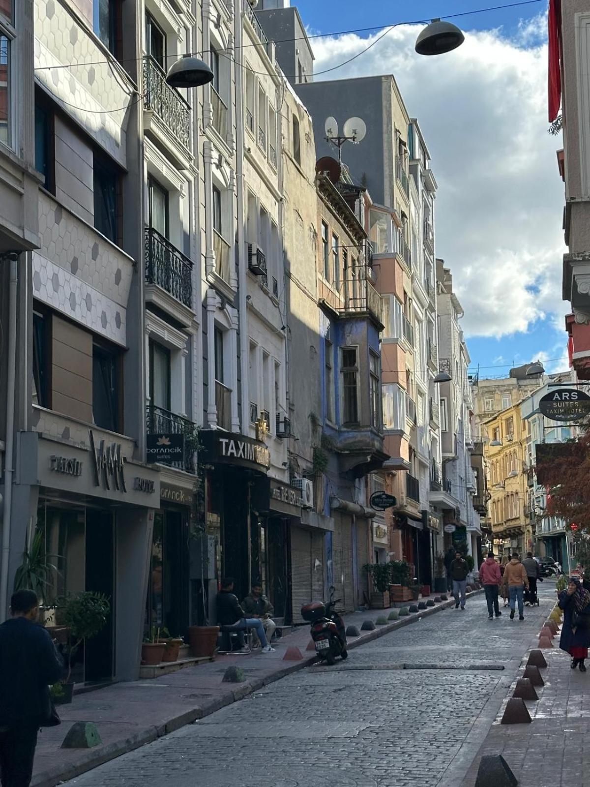 Vama Taksim Hotel Estambul Exterior foto
