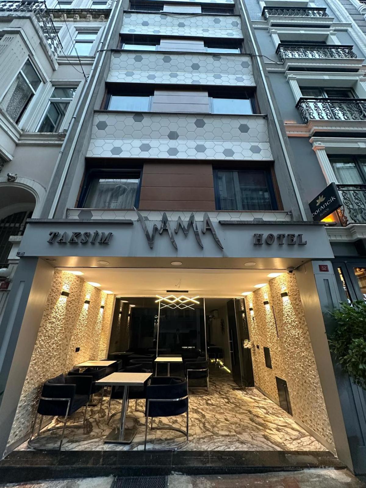 Vama Taksim Hotel Estambul Exterior foto