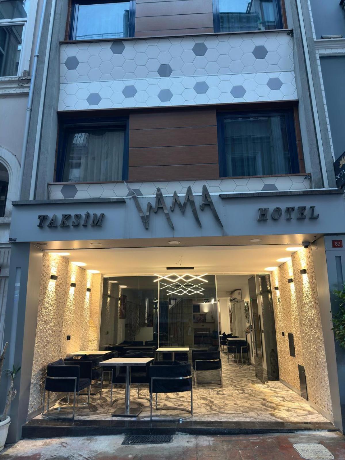 Vama Taksim Hotel Estambul Exterior foto