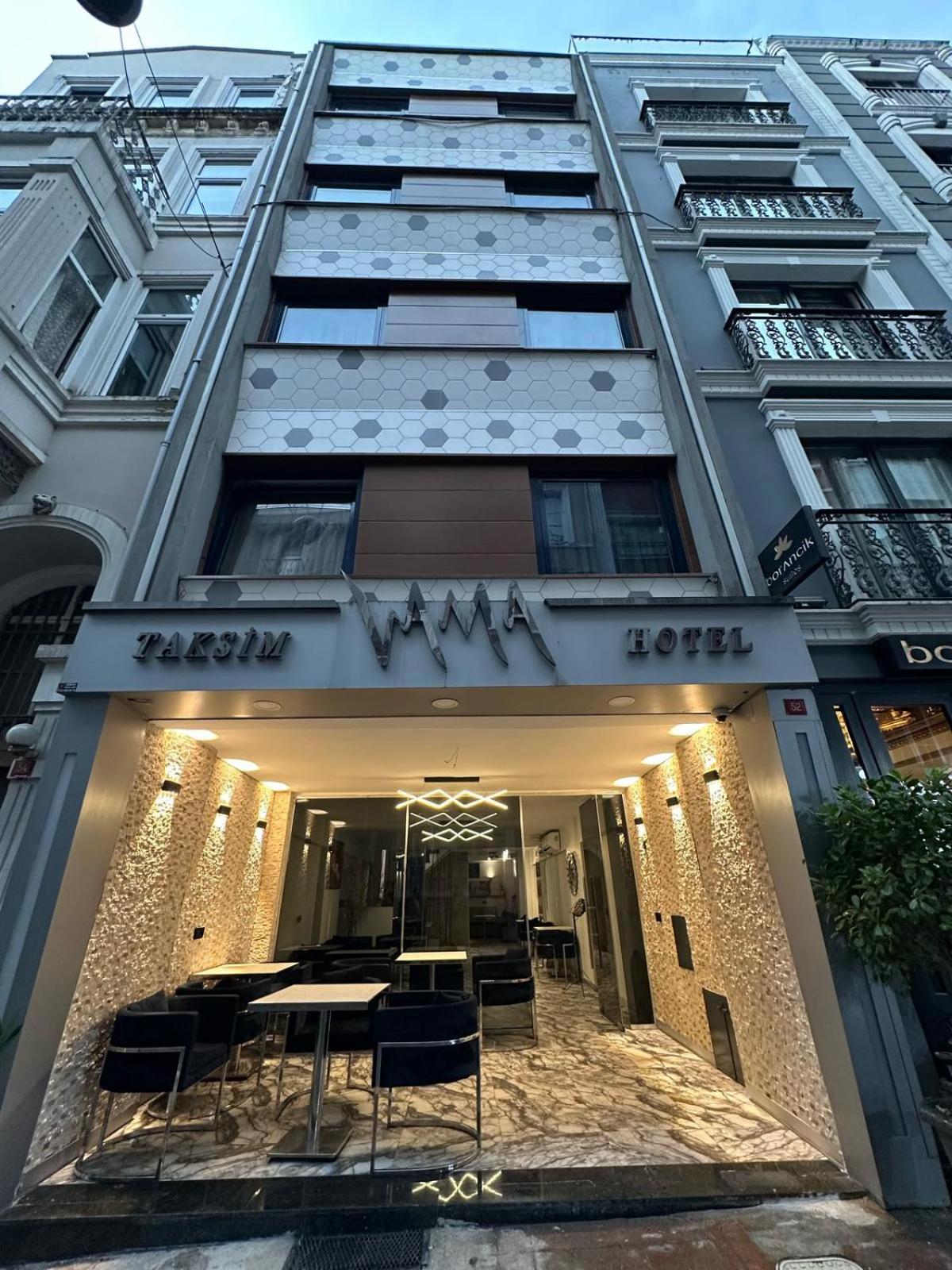 Vama Taksim Hotel Estambul Exterior foto